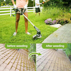 6 Inch Steel Wire Weed Brush Cutter Trimmer Head, Electric String Trimmer Replacement Head, for Electric Battery Powered Cordless String Trimmer, Weed Eater, Grass Trimmer Accessories