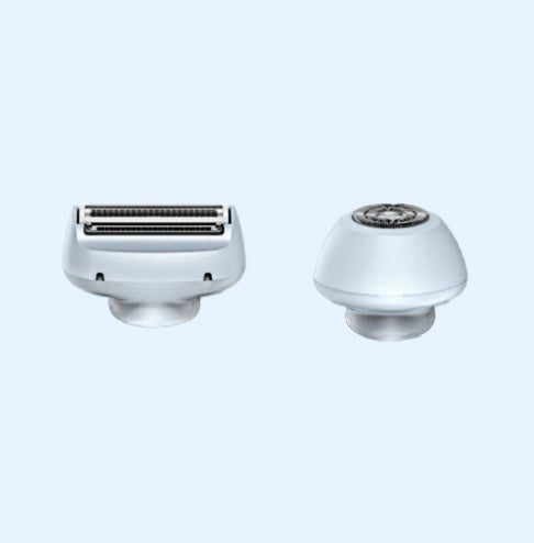 2 In 1 Hair Removal Epilator USB Rechargeable Trimmer Women Body Razor Face Leg